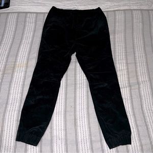 DIVIDED H&M corduroy joggers black men’s M